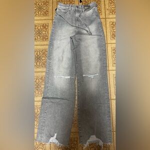 Express NWT High Rise Wide Leg Jeans